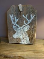 Stoere Wandplank met Hert, Ophalen of Verzenden, Zo goed als nieuw
