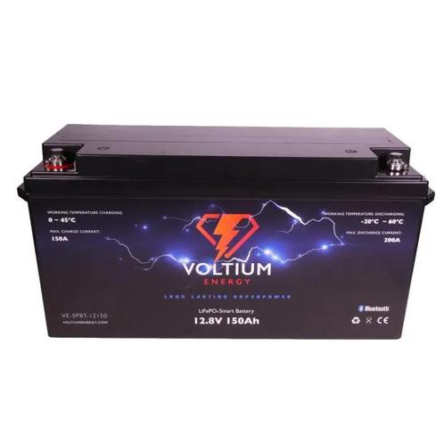 Voltium 12V 150AH lifepo4 accu zgan, Audio, Tv en Foto, Accu's en Batterijen, Zo goed als nieuw, Ophalen