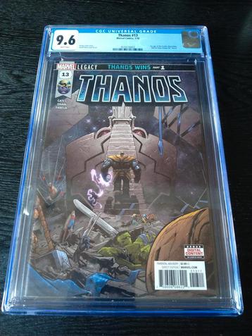 Thanos #13 CGC 9.6 - Cosmic Ghost Rider First! beschikbaar voor biedingen