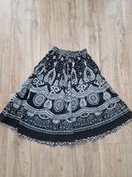 Lange rok (Maat: M), Kleding | Dames, Rokken, Maat 38/40 (M), Zwart, Ophalen of Verzenden, Knielengte