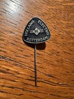 Holland Electro Rotterdam Speldje, Verzamelen, Speldjes, Pins en Buttons, Ophalen of Verzenden, Gebruikt, Merk, Speldje of Pin