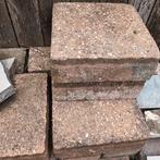 Gratis  stenen ca 10 a 12m2, Tuin en Terras, Tegels en Klinkers, Ophalen, Klinkers, Zo goed als nieuw, 10 m² of meer