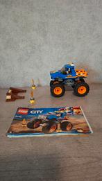 Lego city monstertruck 60180, Kinderen en Baby's, Speelgoed | Duplo en Lego, Ophalen of Verzenden, Zo goed als nieuw, Complete set