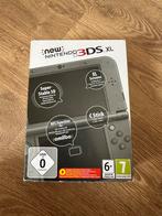 Nintendo New 3DS XL Metallic Zwart - ALLEEN DOOS EN INLAY, Ophalen of Verzenden, Zo goed als nieuw, Zwart, 3DS XL