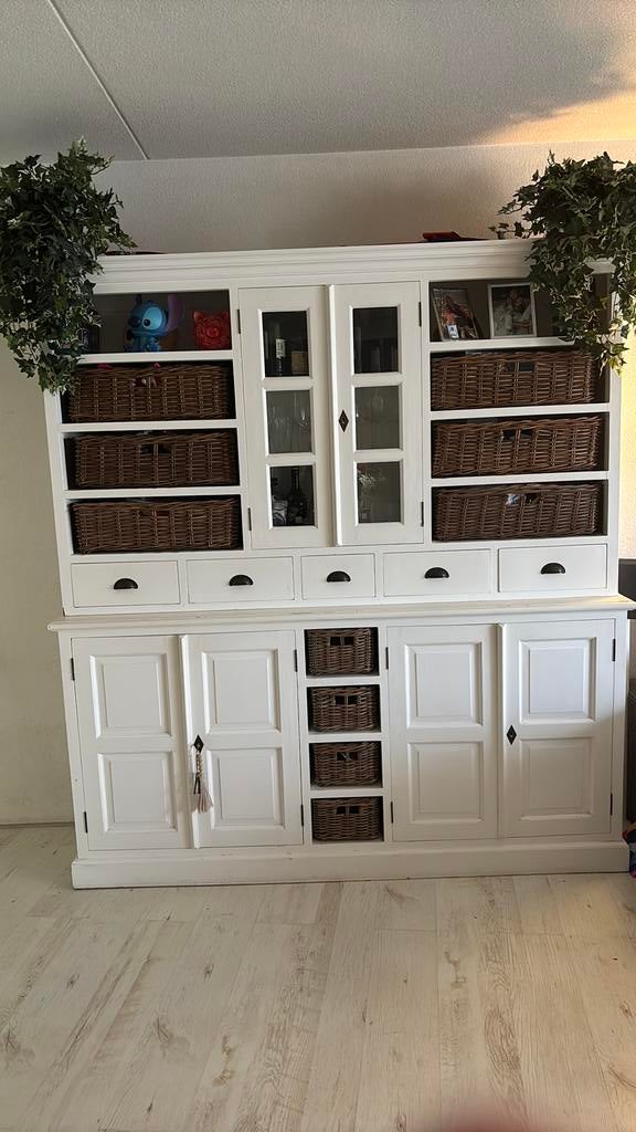 Grote buffetkast, Huis en Inrichting, Kasten | Buffetkasten, Ophalen, Zo goed als nieuw, 25 tot 50 cm, 200 cm of meer