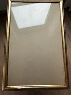 vergulde fotolijst met glas, Ophalen of Verzenden, Zo goed als nieuw