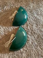 IKEA Klinka Stijlvolle vintage wandlampen (groen) 2 stuks, Huis en Inrichting, Lampen | Wandlampen, Ophalen, Zo goed als nieuw