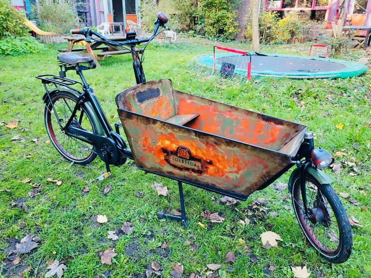 Prachtige customized bakfiets Cargobike cruiser long, Fietsen en Brommers, Fietsen | Bakfietsen, Zo goed als nieuw, Overige merken