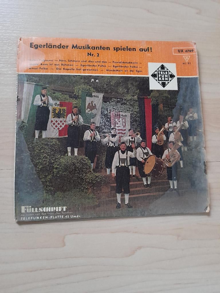 SINGLE EGERLANDER MUSIKANTEN SPIELEN AUF! nr. 2, Ophalen of Verzenden, Gebruikt, Overige genres