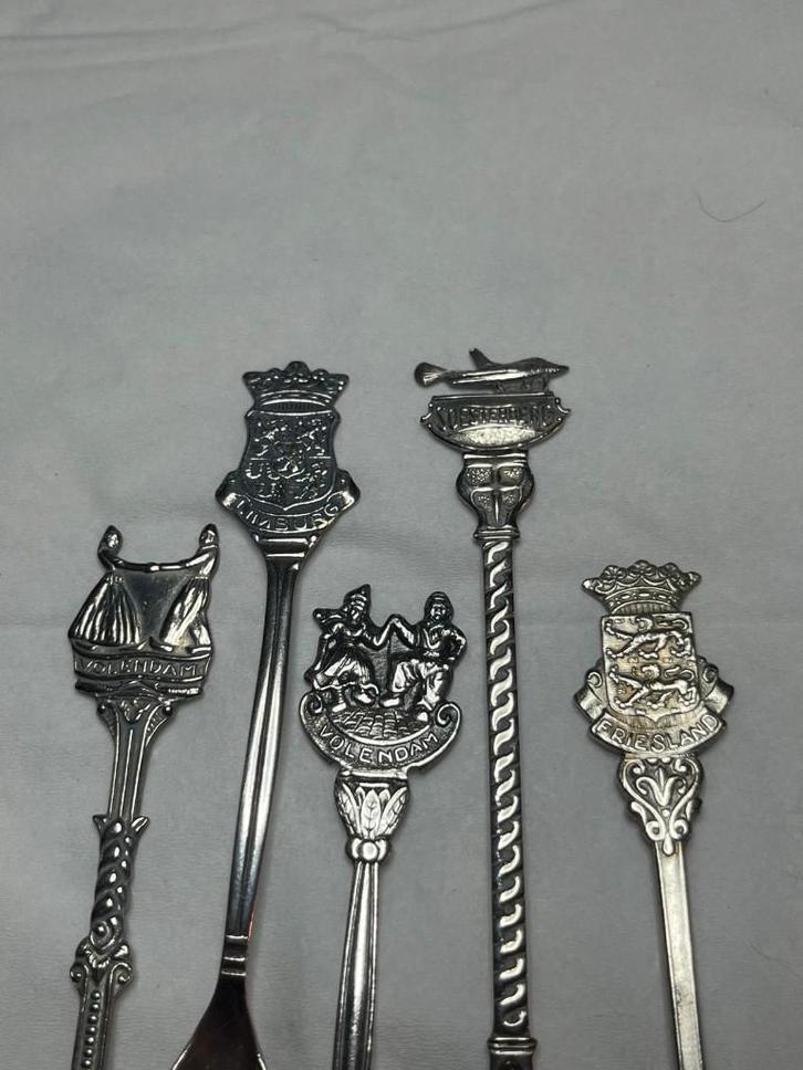 Diverse theelepels plaatsnamen, Antiek en Kunst, Antiek | Bestek, Ophalen of Verzenden