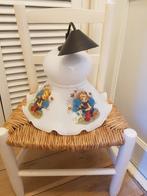 Prachtige melkglas kinderlamp., Ophalen