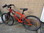 Btwin kinderfiets mountainbike oranje gebruikt Decathlon, Gebruikt, Hardtail, Ophalen, Overige merken
