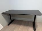 Ikea Bekant Bureau - Zwart - 160x80 cm, Huis en Inrichting, Bureaus, Ophalen of Verzenden, In hoogte verstelbaar, Zo goed als nieuw