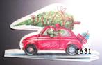 Servetten decoupage/bullet journal – auto kerstboom C631, Verzenden, Nieuw, Materiaal