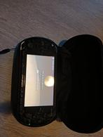 Zgan Omgebouwde PSP met nieuwe accu, Spelcomputers en Games, Ophalen of Verzenden, Zo goed als nieuw, Zwart