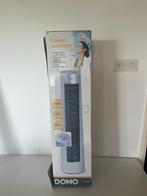 kolomventilator Domo zilverkleurig 86 cm timer 3 snelheden, Ophalen of Verzenden, Zo goed als nieuw, Tafelventilator