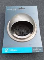 Nieuw bol ventilatie rooster RVS, Doe-het-zelf en Verbouw, Ventilatie en Afzuiging, Ophalen of Verzenden, Nieuw, Afzuiger