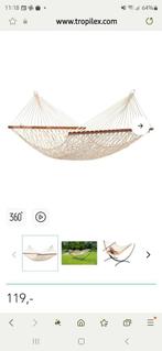 Hammock family, rope, nature, ecru, bevestigingsset, nieuw, Ophalen of Verzenden, Nieuw, Meerpersoons, Binnen