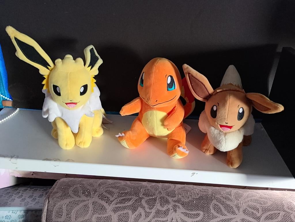 Diverse Pokémon Knuffels, Kinderen en Baby's, Speelgoed | Knuffels en Pluche, Ophalen, Zo goed als nieuw, Overige typen