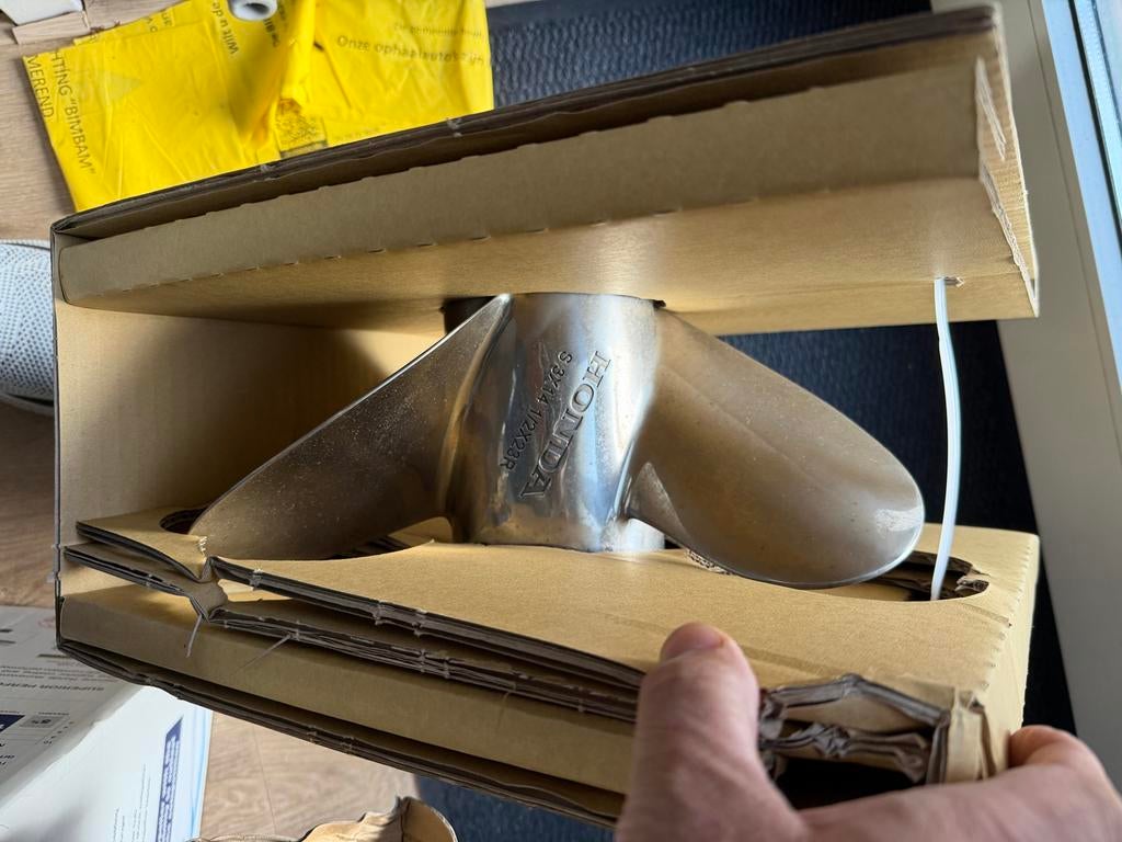 Nieuwe RVS Honda Propeller/Schroef - Ongebruikt, Watersport en Boten, Ophalen of Verzenden, Nieuw, Motor en Techniek, Motorboot