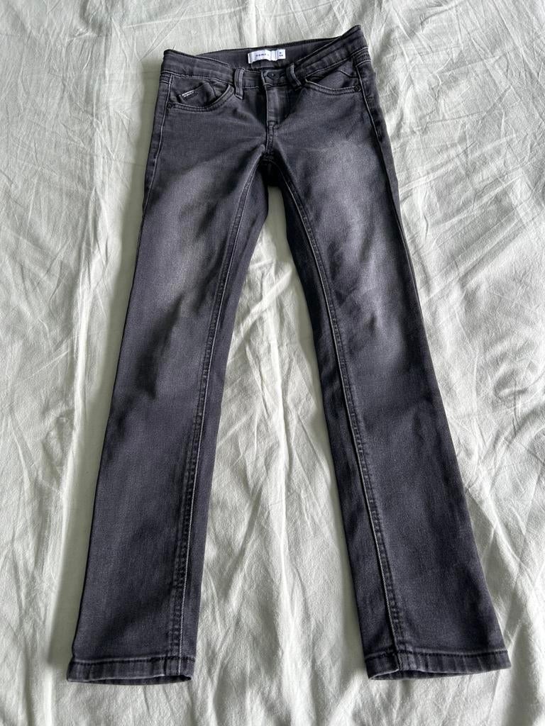 Skinny spijkerbroek van Name It maat 128, Kinderen en Baby's, Kinderkleding | Maat 128, Ophalen of Verzenden, Gebruikt, Jongen