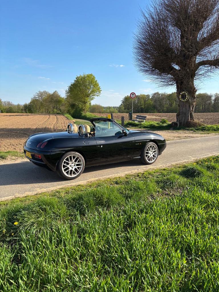 Fiat Barchetta Cabrio Zwart, Auto's, Fiat, Particulier, Barchetta, Elektrische ramen, Sportstoelen, Benzine, Cabriolet, Handgeschakeld