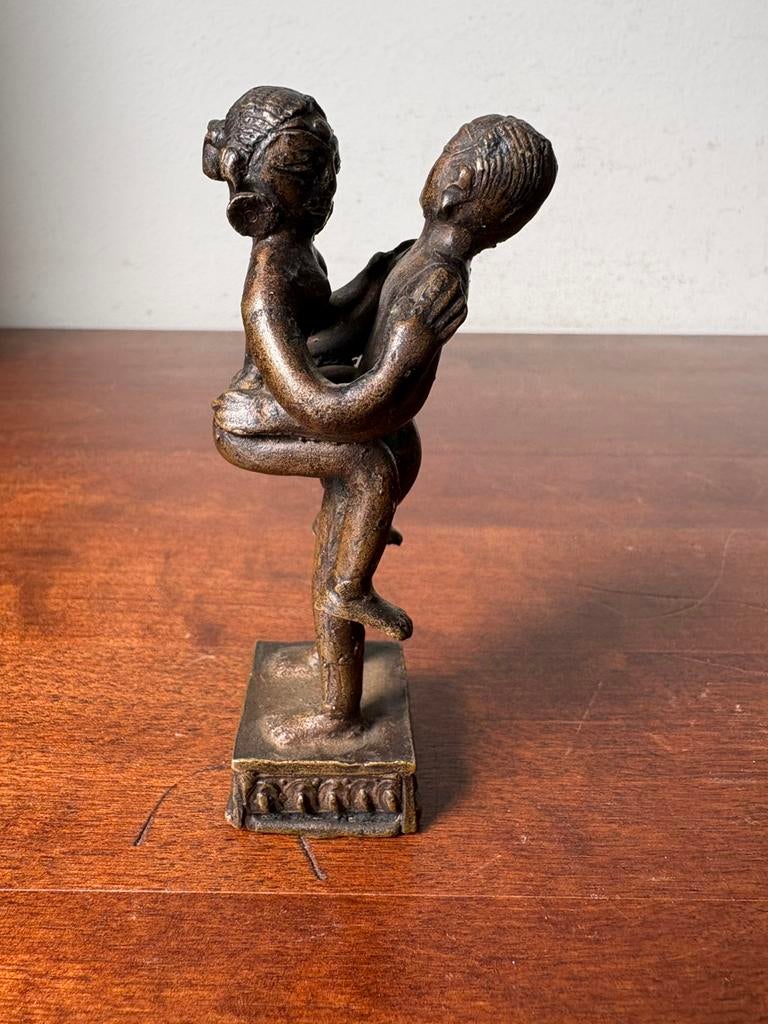 Beeld erotische scene vrouw man naakt, Ophalen of Verzenden, Gebruikt, Mens