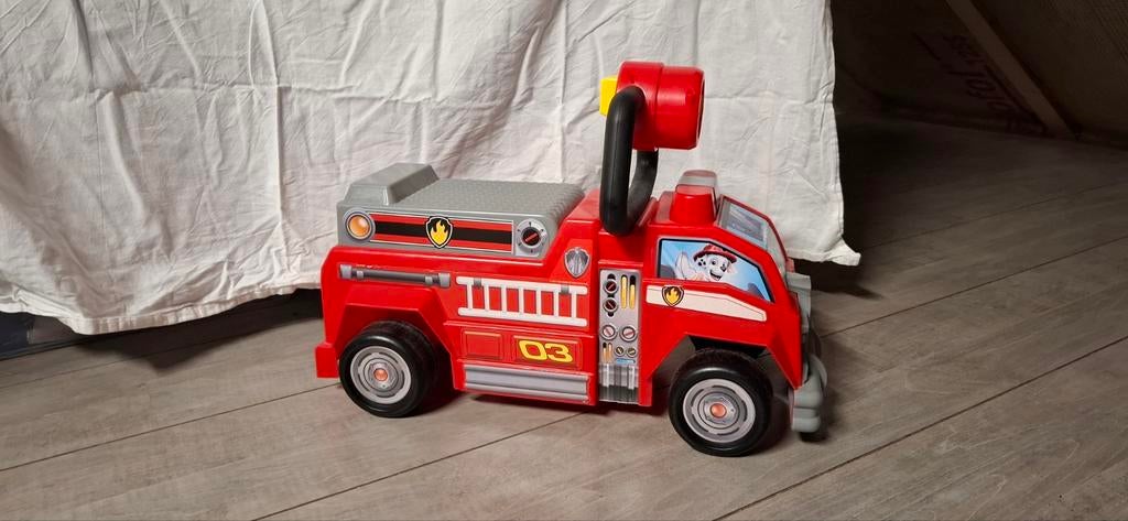 Paw Patrol Brandweer Loopauto - Marshall, Ophalen of Verzenden, Gebruikt