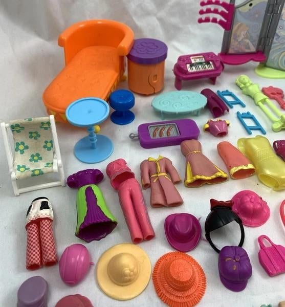 Mattel Polly Pocket Set Poppen Kleding Meubels 200+ Delig, Coolsingel 104, 3011 AG Rotterdam, Netherlands, Verzenden, Zo goed als nieuw