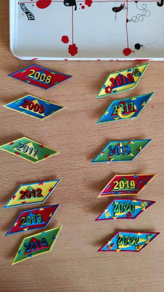 HIT jaardges, Verzamelen, Stickers, Zo goed als nieuw, Sport, Ophalen of Verzenden