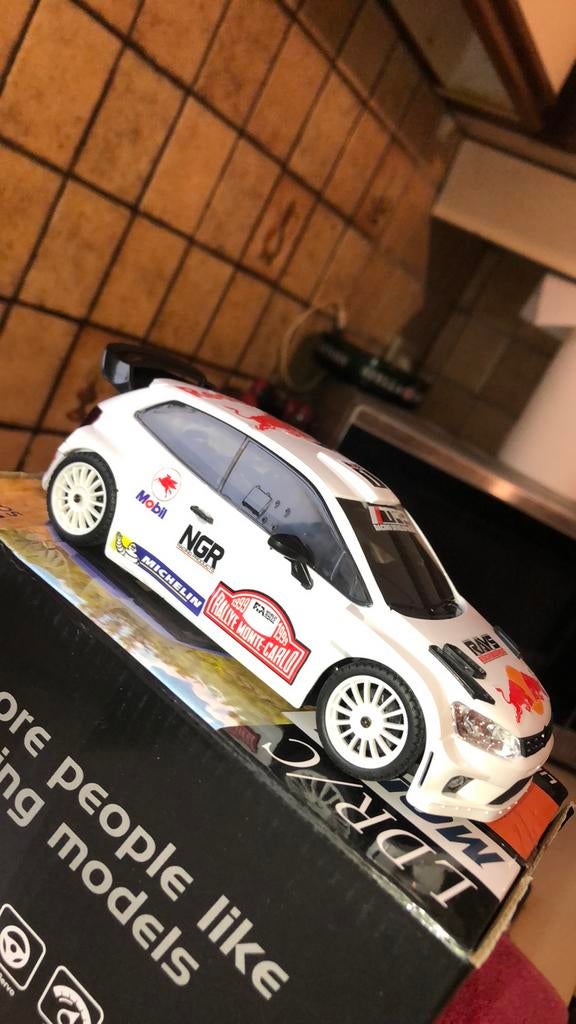 RC VW POLO R. LDRC 1/28 1 van  1, Elektro, Nieuw, Ophalen of Verzenden, Auto onroad