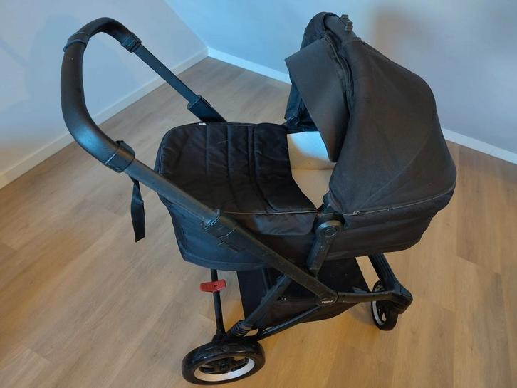 Complete Thule Sleek kinderwagen zwart set., Kinderen en Baby's, Kinderwagens en Combinaties, Zo goed als nieuw, Combiwagen, Overige merken