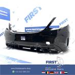 W205 C63 AMG ACHTERBUMPER + UITLAATSIERSTUKKEN SET Night Pak, Auto-onderdelen, Gebruikt, -, Ophalen of Verzenden, Achter