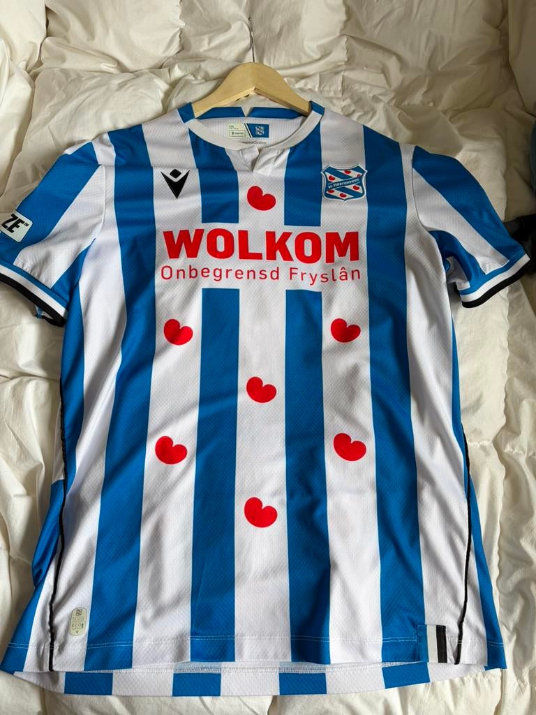 Matchworn Sam Kersten SC Heerenveen shirt, Ophalen of Verzenden, Zo goed als nieuw, Overige binnenlandse clubs, Shirt