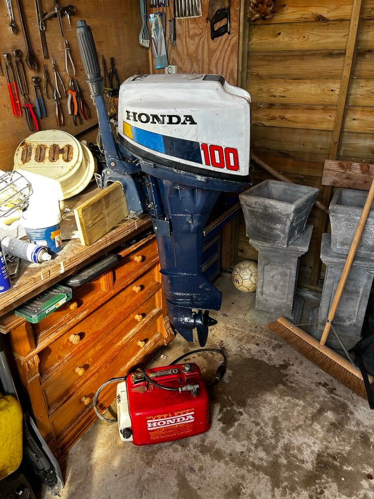 Honda buitenboordmotor 10 pk 4 takt, Watersport en Boten, Ophalen, Zo goed als nieuw, Motor en Techniek
