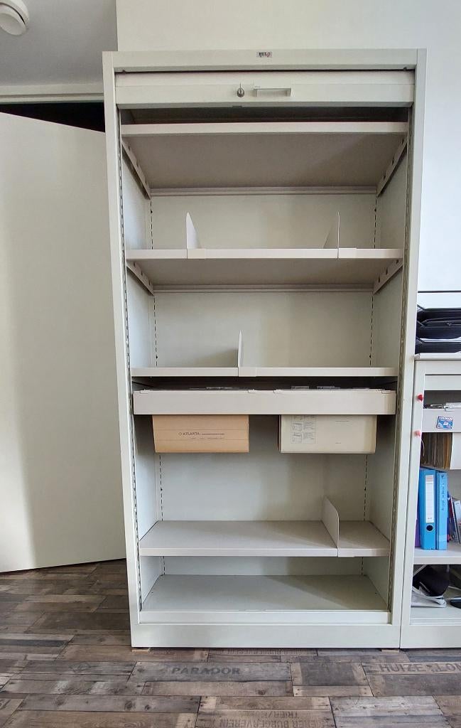 BULO roldeurkast | archiefkast, Ophalen, Gebruikt, 100 tot 150 cm, Metaal