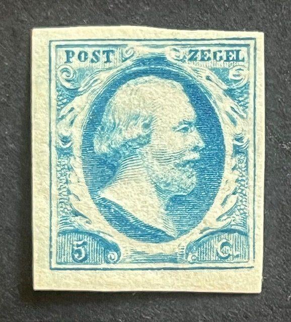 Koning Willem III 5 cent, Postzegels en Munten, Postzegels | Nederland, Ophalen of Verzenden
