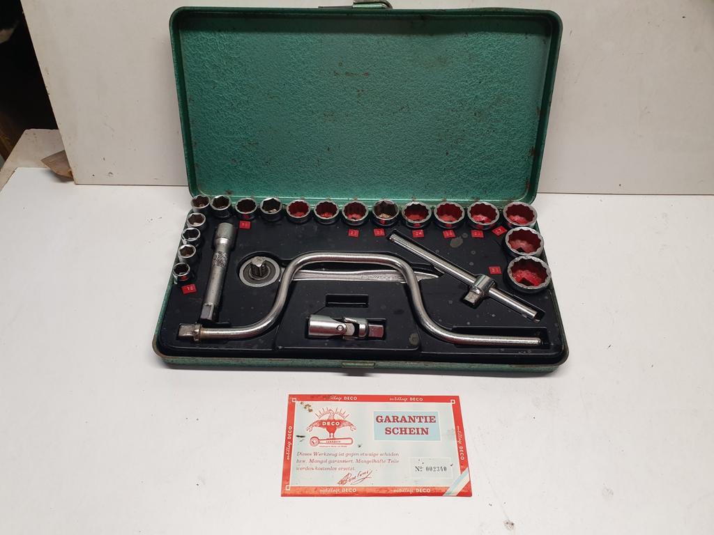 Dopsleutelset 1/2" doppen 12-32 mm, Doe-het-zelf en Verbouw, Ophalen of Verzenden