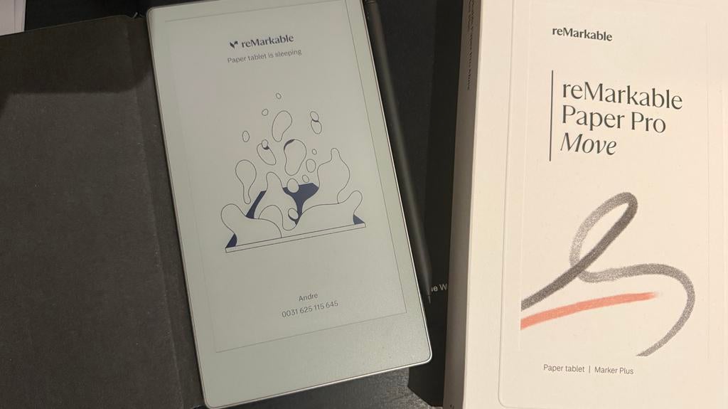 Remarkable Paper Pro Move, Computers en Software, E-readers, Zo goed als nieuw, 10 inch of meer, 16 GB of meer, Touchscreen, Ophalen of Verzenden