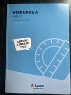 Wiskunde A Examenbundel 2025 HAVO, Ophalen of Verzenden, Zo goed als nieuw, HAVO, Wiskunde A
