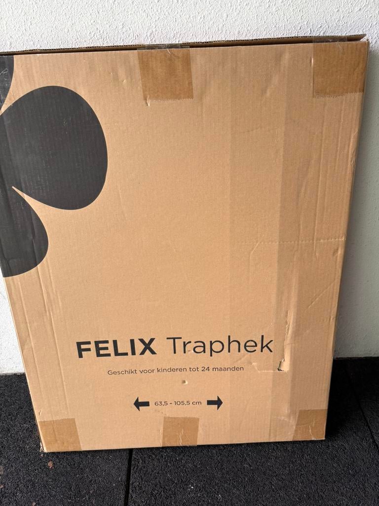 Nieuw in doos: Traphek Kidsriver Oatmeal, Nieuw, 100 tot 115 cm, Ophalen of Verzenden, Schroefhekje