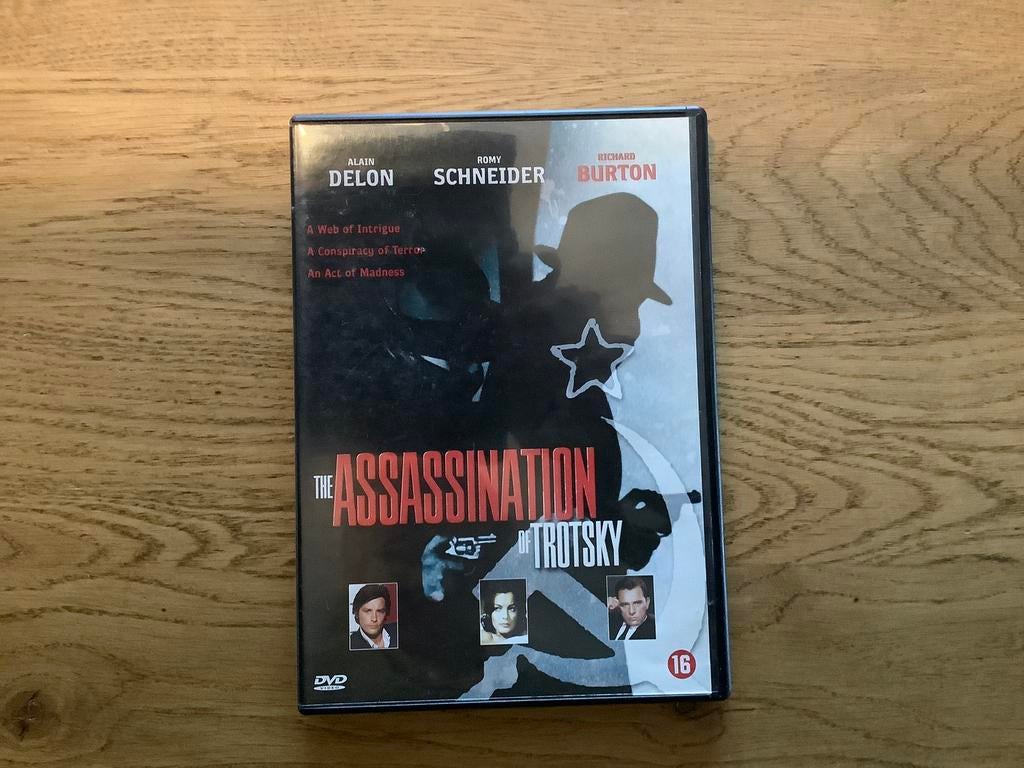 7) The Assassination Of Trotsky, Alain Delon Romy Schneider., Vanaf 16 jaar, Ophalen of Verzenden, Zo goed als nieuw
