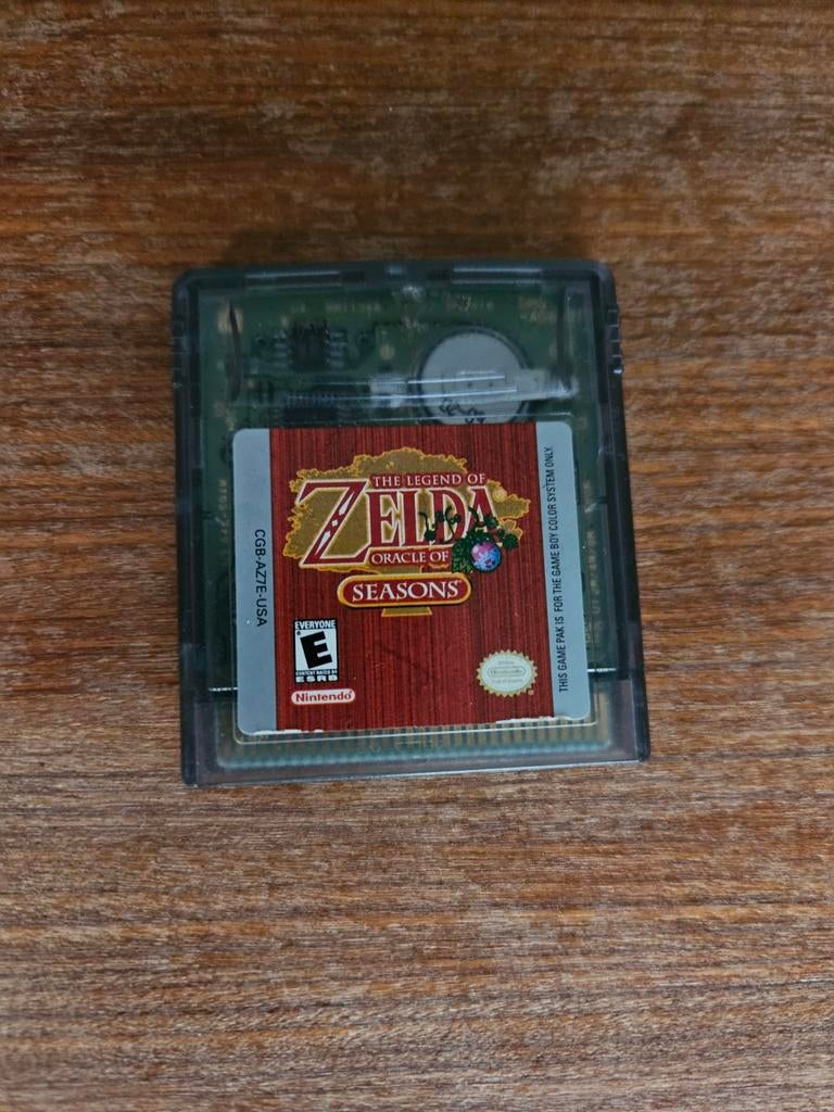 Zelda Oracle of Seasons Game Boy Colour, Spelcomputers en Games, Games | Nintendo Game Boy, Avontuur en Actie, Gebruikt, 1 speler