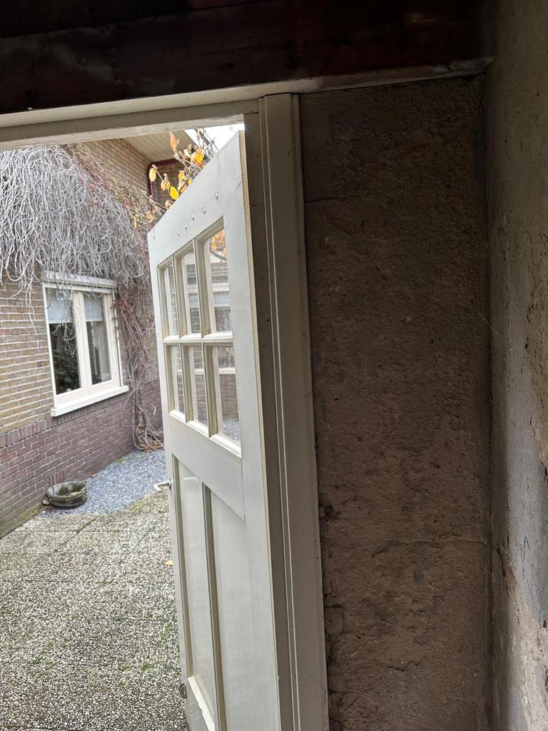 Garagedeuren, Gebruikt, Garagedeur, 200 tot 215 cm, Hout