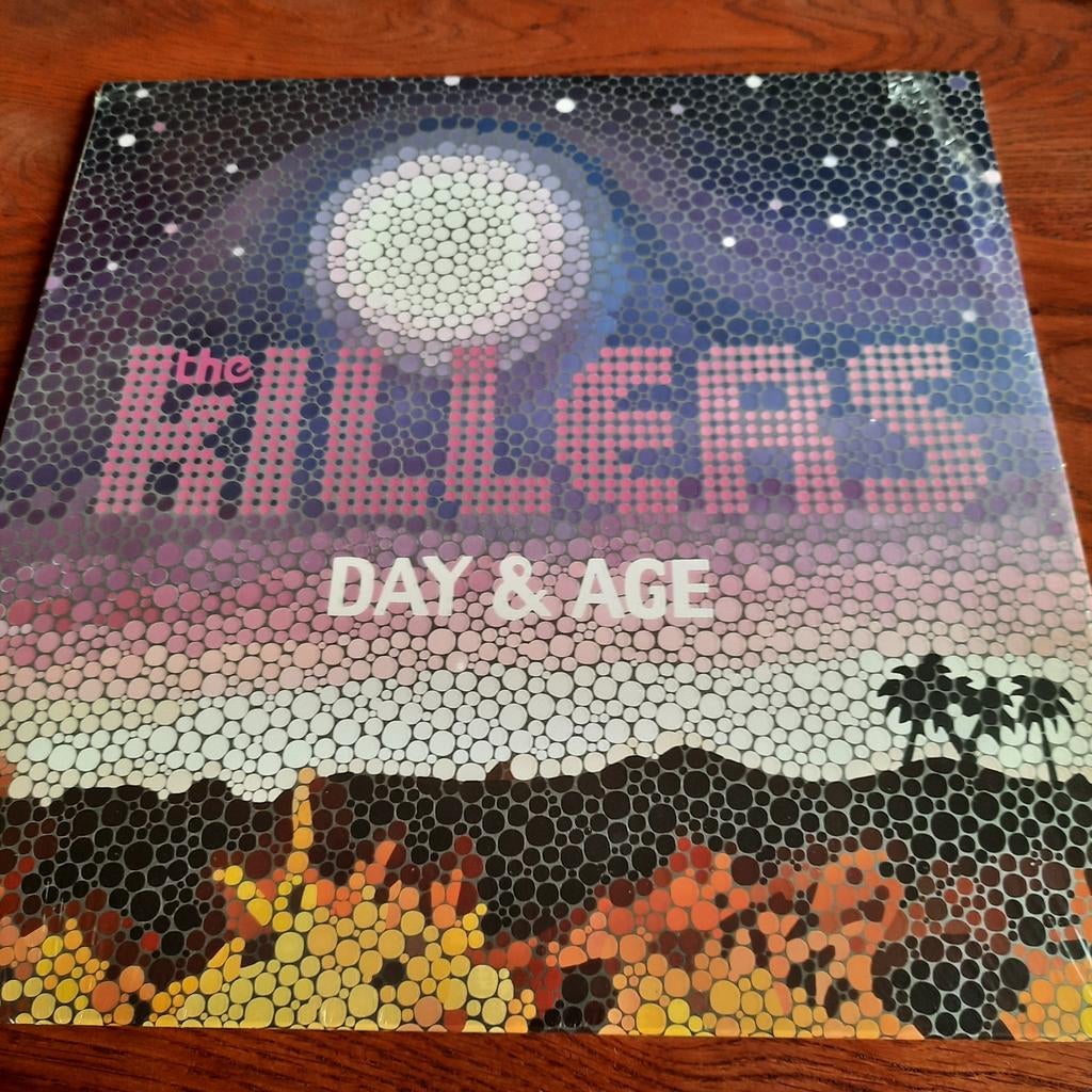 The Killers - Day & Age (met poster en A4 foto), Inclusief poster, Zo goed als nieuw, 12 inch, Poprock