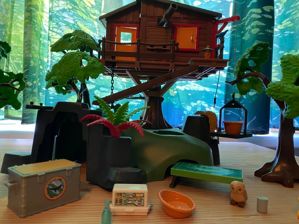 Playmobil, Boswachtershuis, Ophalen of Verzenden, Gebruikt