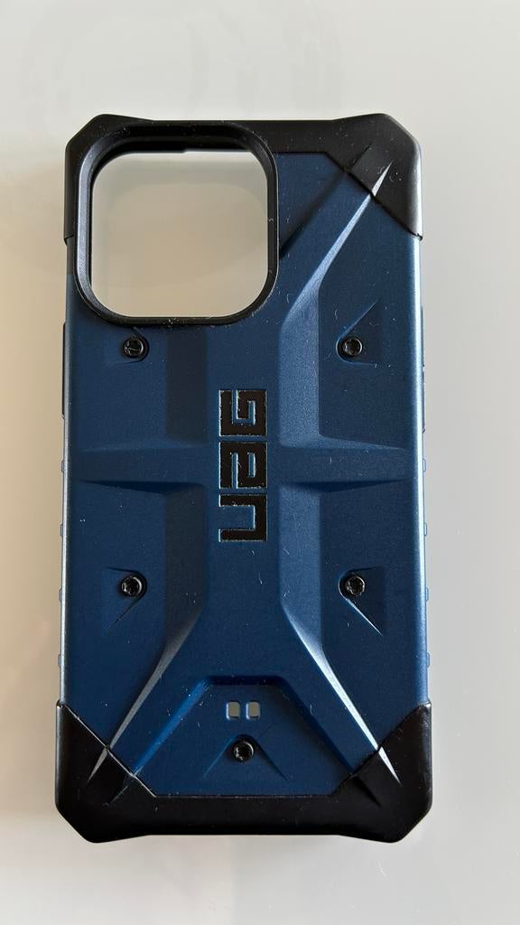 UAG Pathfinder Blue telefoonhoesje voor iPhone 13 Pro, Ophalen of Verzenden, Gebruikt, IPhone 13 Pro, Hoesje of Tasje