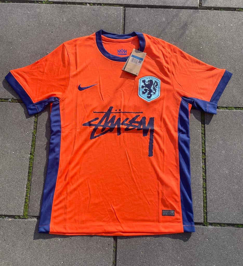 Koningsdag Stussy X Nike Voetbalshirt M, Verzenden, Zo goed als nieuw, Maat 48/50 (M), Oranje