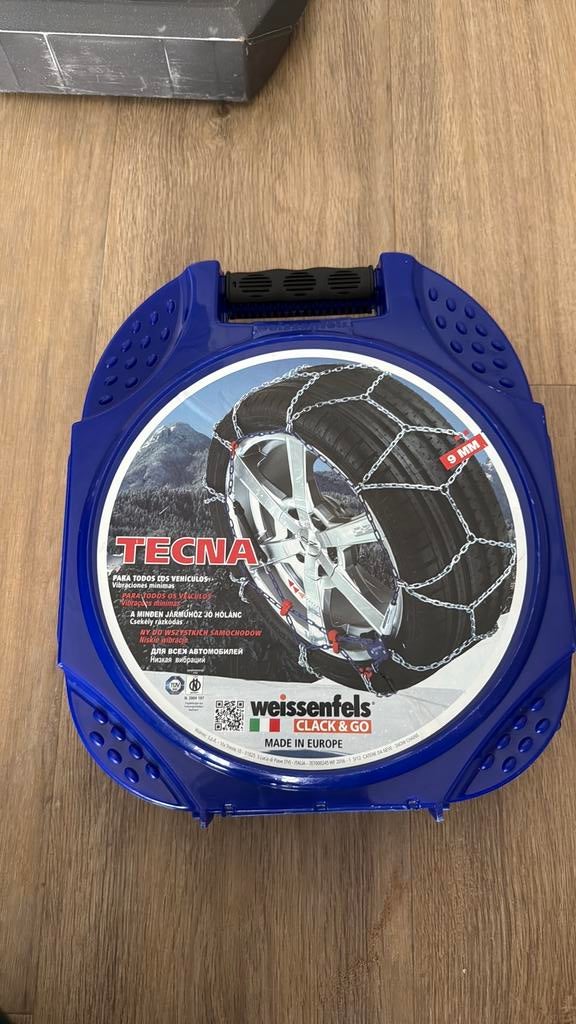 Sneeuwkettingen voor diverse bandenmaten, Auto diversen, Sneeuwkettingen, Ophalen, Gebruikt