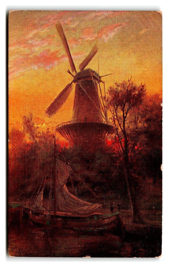 J.G.Gerstenhauer, Molen, Verzenden, Voor 1920, Gelopen, Overige thema's